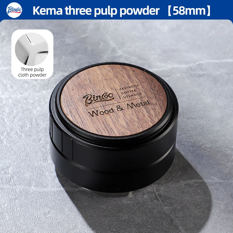 BINCOO GYKF1792 Coffee Dispenser Espresso Machine Handle Bracket Coffee Powder Hammer Three Pulp Combination Set Coffee Utensils 51MM/58MM