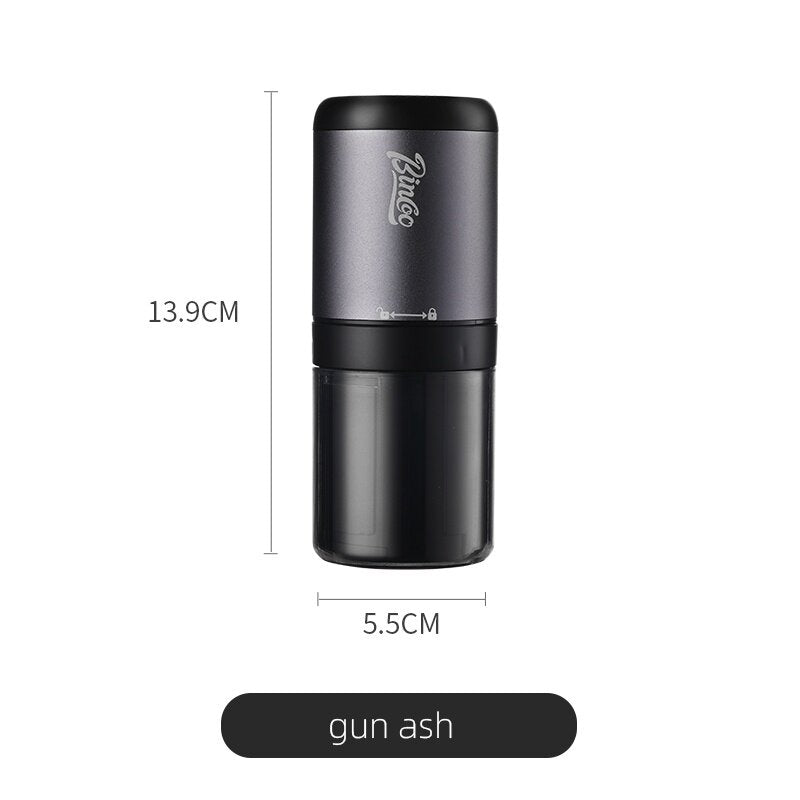 Bincoo Electric Coffee Grinder Portable Coffee Grinder Small Household Coffee Grinder Coffee Machine Steel Core