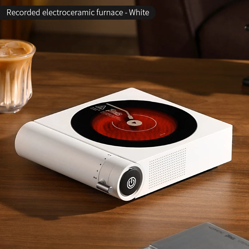 Bincoo 800W Moka Pot Mini Electric Ceramic Infrared Heating Furnace Milk Heater Coffee Induction Cooker Dual Heat Dissipation