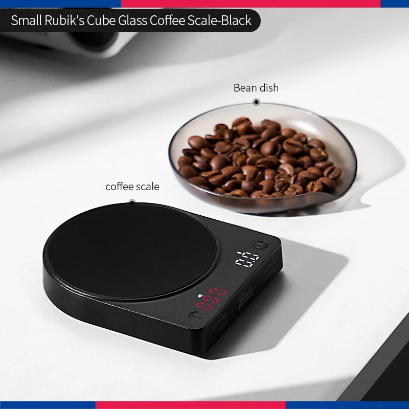 BINCOO Coffee Digital Scale Smart Scale for Weighing Espresso Beans Mini Portable Scale Accessories, Precise Home & Cafe Use