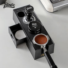 Bincoo Espresso Tamper Station,Multifunction Espresso Coffee Organizer Box with Drawer for Storage 51, 54, 58MM Espresso Tamper, Distributor, Portafilter and Espresso Accessories,Space-Saving Design