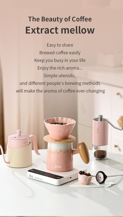 Macaron Pour-over Coffee Maker 350ML GYKF0578