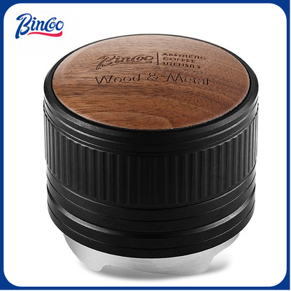 BINCOO 51MM/58MM Coffee Distributor Adjusting Cloth Powder Dispenser Italian Coffee Cloth Press Tamper Coffee Machine Accessories 51MM/58MM