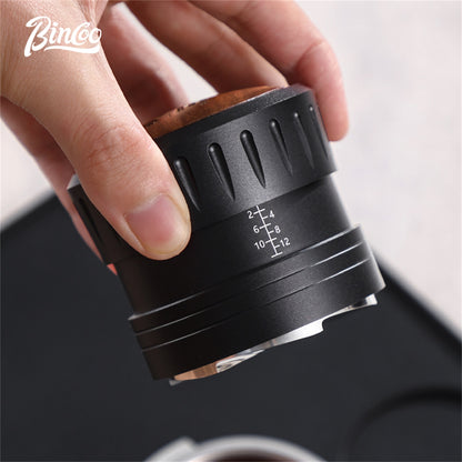 Bincoo 58mm Gravity Espresso Distributor GYKF2104,Automatic Coffee Tamper WDT Distribution Tool for Espresso