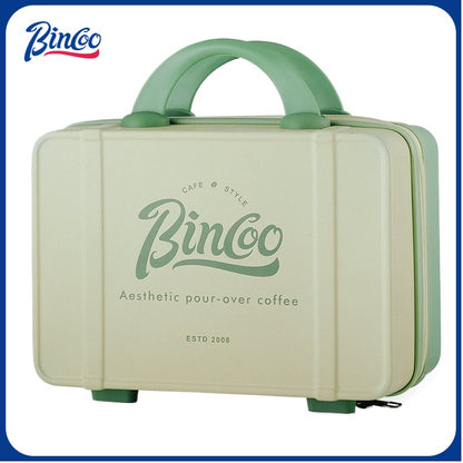 BINCOO Coffee Storage Box Hand-brewed Coffee Set Moka Pot Camping Coffee Tool Carrying Case Outdoor Portable