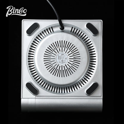 BC-DTL01 Retro Vinyl Turntable Style Ceramic Stove, Multifunctional Electric Heating Cooktop for Kitchen & Tea Room