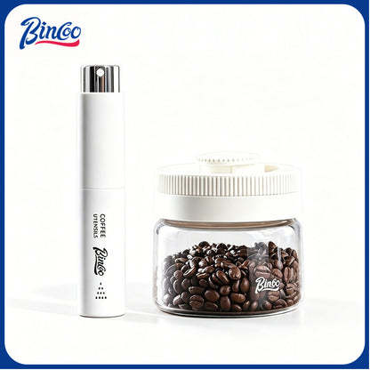 BINCOO Anti-Static Coffee Spray Bottle with Bean Dish & Vacuum Storage Can Set Fine Mist Sprayer Portable