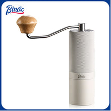 BINCOO Hand Coffee Grinder, Titanium‑Plated Burr Manual Coffee Grinder, Espresso Manual Coffee Maker