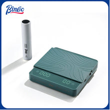 BINCOO Glass‑Panel Coffee Digital Scale Special for Espresso & Pour‑Over Coffee Coffee Bean Weighing Scale with Timer Function