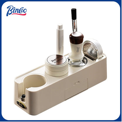BINCOO Espresso Machine Powder Press Base Stretchy Powder Press Hammer Triple Paddle Powder Fabricator 3-Piece Set 51MM/58MM