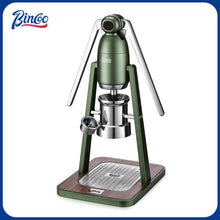 Bincoo Manual Espresso Maker Set - Hand Press Espresso Machine – 12Bar Pressure Profiling, Dual-Lever Manual Coffee Maker with Pre-Infusion, Portable for Custom Espresso Shots, Stainless Steel