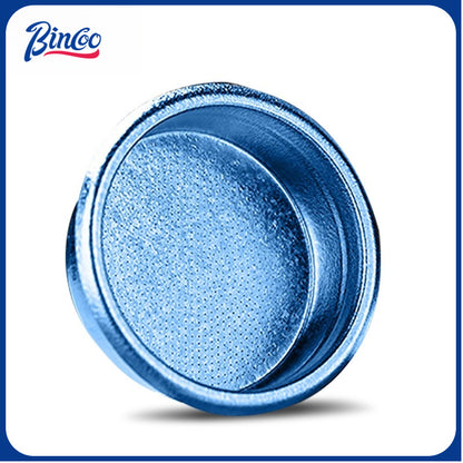 BINCOO Pure Titanium Powder Cup, Precision Integrated Espresso Machine Portafilter Accessory  58mm