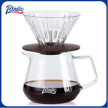 BINCOO Coffee Filter Cup Sharing Pot Drip Filter V01 Funnel Hand Brew Coffee Pot Set Utensils v60