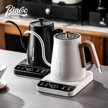 Bincoo YL-2301 Electric Gooseneck Pour Over Kettle, 800ML Precise Temperature Control Coffee Kettle, 304 Stainless Steel Rapid Heating Hot Water Pot with Constant Temperature & Auto Shut-Off for Drip Coffee, Tea Brewing