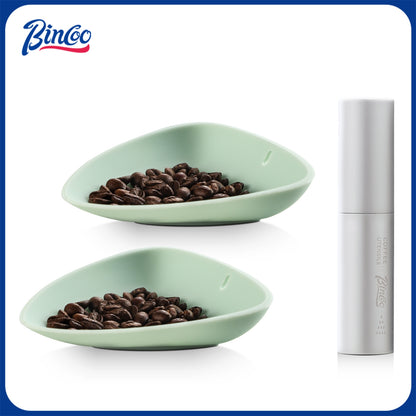 Bincoo Coffee Bean Dosing Cup,2x Platinum Silicone Anti-Static Dosing Cups + RDT Spray Bottle | Precise Coffee Dosing, Eliminate Static, Improve Pour-Over & Espresso Consistenc.