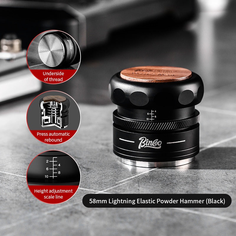 BINCOO Coffee Espresso Tamper Elastic Press Powder Coffee Coffee Utensils 58MM