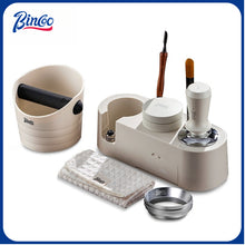 BINCOO Coffee Tamper Set Distributor & Tamper Station 3-Piece Kit Espresso Coffee Tool Set 51MM/58MM