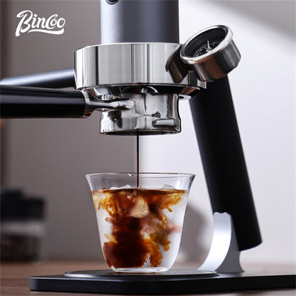 Bincoo H1 PRO Coffee Maker Stand BC-KFJ05, Aluminum Alloy & Wood Support Bracket for Portable Espresso Machine