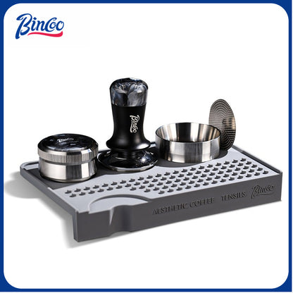 BINCOO Self‑Gravity Distributor Stainless‑Steel 3‑Blade Constant‑Force Coffee Distributor Espresso Coffee Accessory Set 58MM