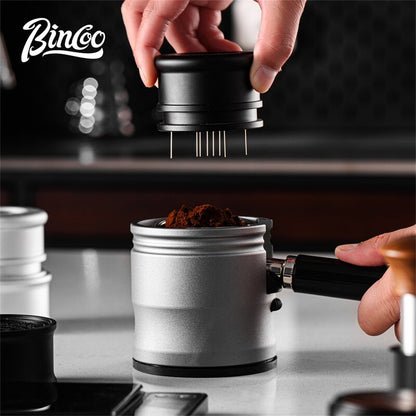 BINCOO 58MM Rotating Coffee Distribution Needle WDT Tool Espresso Distributor for Barista