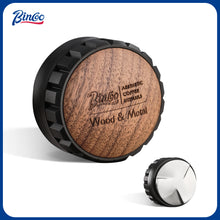 Bincoo GYKF2014 51mm Espresso Coffee Distributor - Adjustable Height Espresso Distribution Tool, Coffee Distributor Leveler with Wood Lid, Espresso Leveler Compatible with 51mm Portafilter