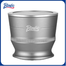 Bincoo Coffee Dosing Cup - Stainless Steel Espresso Grinder Funnel, Anti-Static Coffee Powder Receiver for Portafilter, Compatible with Home Brewing