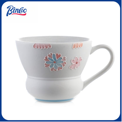 BINCOO Hand‑painted Mini Ceramic Coffee Cup Espresso Latte Art Cup Coffee Mug130ML/230ML