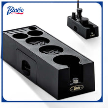 Bincoo GYKF1817 Espresso Tamper Station,Multifunction Espresso Coffee Organizer Box with Drawer for Storage 51, 54, 58MM Espresso Tamper, Distributor, Portafilter and Espresso Accessories,Space-Saving Design