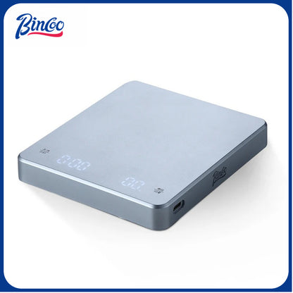 BINCOO Hand Brewed Coffee Electronic Scale Automatic Timing Smart Charging Professional Coffee Home Small Roasting Weighing
