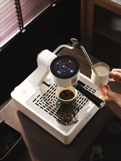 Bincoo S2 Pro Trailblazer Smart Espresso Machine | Touch Screen & Bluetooth App Dual Control Dual Boiler Coffee Brewer 220v