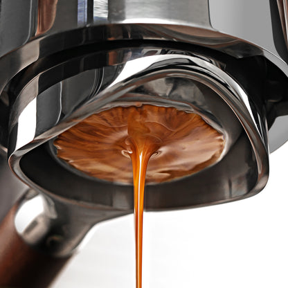 Bincoo Manual Espresso Maker Set - Hand Press Espresso Machine – 12Bar Pressure Profiling, Dual-Lever Manual Coffee Maker with Pre-Infusion, Portable for Custom Espresso Shots, Stainless Steel