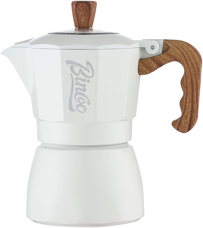 Upgraded Moka Pot with Double Valves - 2X Richer Crema, Stronger Pressure Than Single Valve - Stovetop Espresso Maker for Rich Italian Coffee, 2 Espresso Cup (Blackgreen)