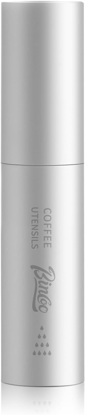 Bincoo Coffee Bean Dosing Cup,2x Platinum Silicone Anti-Static Dosing Cups + RDT Spray Bottle | Precise Coffee Dosing, Eliminate Static, Improve Pour-Over & Espresso Consistenc.