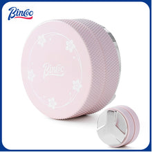BINCOO Coffee Powder Press Pink Powder Spreader Set Square Powder Press Base Coffee Press Powder Hammer 51/58MM