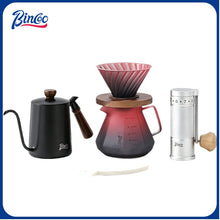 BINCOO 500ml Immersion Dripper Coffee Pot Switch Glass Pour Over Coffee Maker, Coffee Sharing Pot, Hold 1-4 Cups Hot Sell