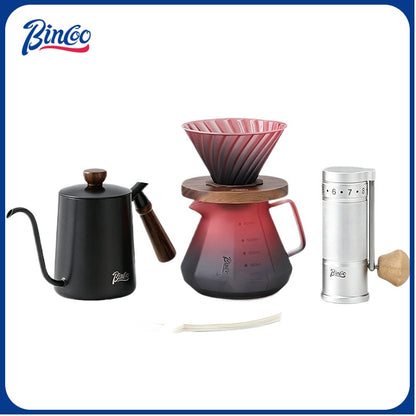 BINCOO 500ml Immersion Dripper Coffee Pot Switch Glass Pour Over Coffee Maker, Coffee Sharing Pot, Hold 1-4 Cups Hot Sell