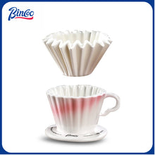 Bincoo Ceramic Filter Cup Hand Brewing Sharing Pot Glass Coffee Pot Set Coffee Utensils 500ML
