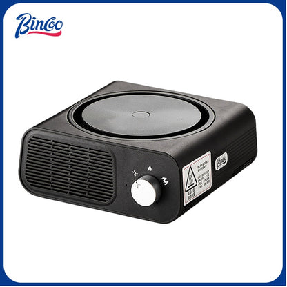 Bincoo Mini Adjustable Infrared Coffee Hot Plate, Compact Electric Coffee Heating Stove with Knob Temperature Control, Siphon Syphon & Hand Brew Coffee, Portable Home Barista Coffee Equipment