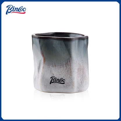 Bincoo Ceramic Coffee Cup Barista Tools Art Latte Espresso Mug for Tea Cocoa Cappuccino Home Office Cafe Kitchen Accessories