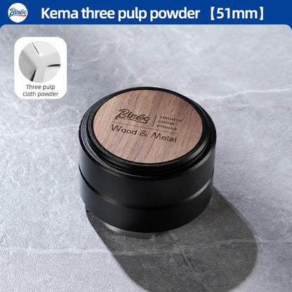 BINCOO Coffee Dispenser Espresso Machine Handle Bracket Coffee Powder Hammer Three Pulp Combination Set Coffee Utensils 51MM/58MM