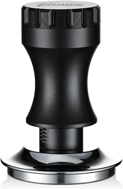 Bincoo GYKF0820 Espresso Tamper 58mm-Consistent Pressure Coffee Tamper for Barista Home,Adjustable Depth,Stainless Steel Base Tamper Espresso Tool Fits 58mm Portafilters(Grey 58mm)
