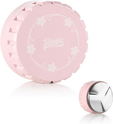 Pink Espresso Coffee Distributor 51mm,Adjustable Depth Espresso Leveler Compatible with 51mm Portafilter,Heavy Height Espresso Distributor Leveler Tool with 3 Angle Base