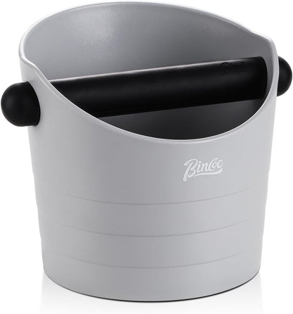 Cute Espresso Knock Box - 4.5 Inch Coffee Ground Knock Box, Espresso Puck Knock Box with Removable Knock Bar and Non-Slip Base (Army Green)