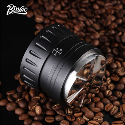 Bincoo 58mm Gravity Espresso Distributor GYKF2104,Automatic Coffee Tamper WDT Distribution Tool for Espresso