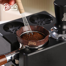 Bincoo Magnetic Coffee Dosing Ring - Petal Shape Anti-Splashing Espresso Powder Funnel, Universal Fit for 51/58mm Portafilters, Multiple Colors Available