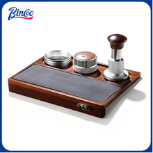 BINCOO 30 Pounds Constant Force Impact Coffee Tamper Set, 3-in-1 Coffee Machine Accessory Kit 51MM/58MM