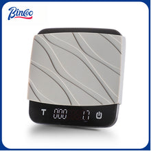 BINCOO Coffee Digital Scale, Magnetic‑attach Smart Scale, Mini Smart Scale for Espresso & Pour‑Over, Weighing & Timing Function