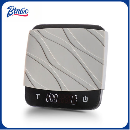 BINCOO Coffee Digital Scale, Magnetic‑attach Smart Scale, Mini Smart Scale for Espresso & Pour‑Over, Weighing & Timing Function