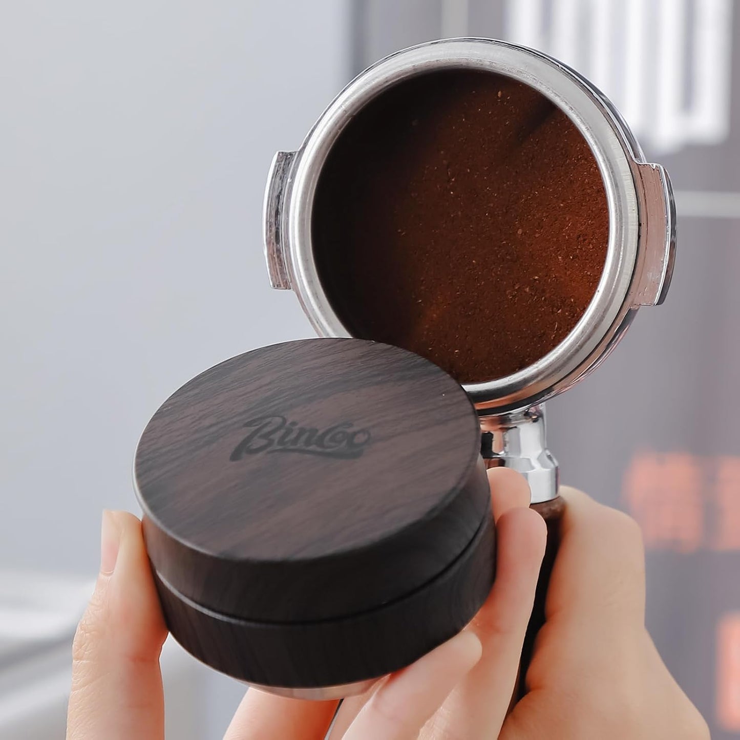 Coffee Distributor 58mm - Espresso Distributor Tool Fits for 58mm,Adjustable Depth 4 Angled Distribution Leveler