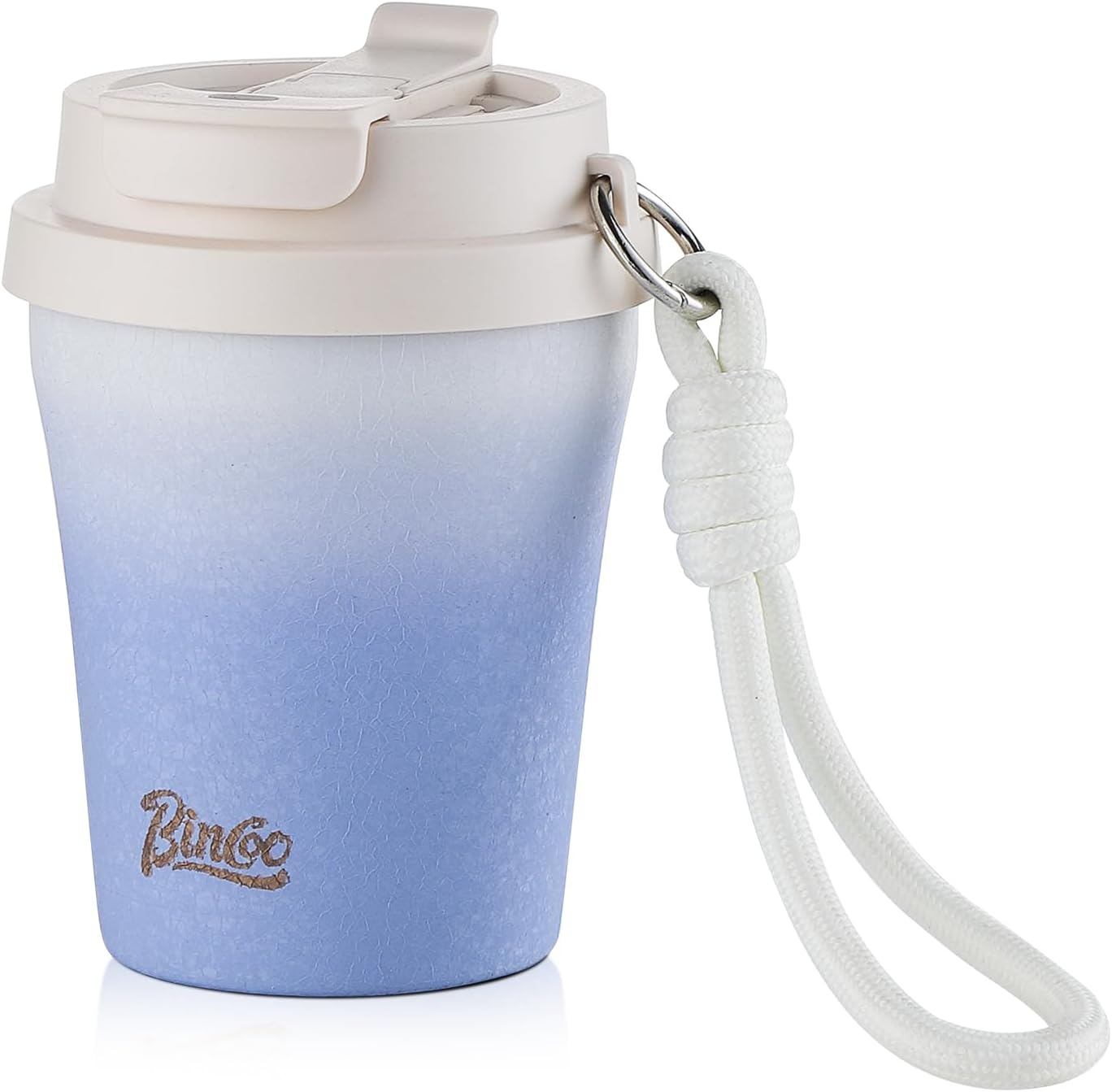 Insulated Coffee Mug with Lid, Travel Coffee Mug Tumble, Leakproof Travel Coffee Tumbler Cups, Gifts for Women Men Her Him,280ml (Black)